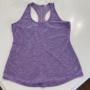 Old Navy Women's Heathered Purple Tank Top